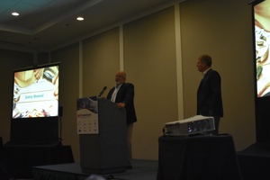 (L)  Stephen Cabano, President, Pathfinder LLC and Chair, Construction Industry Institute. (R)  Stephen Mulva, Director, Construction Industry Institute (CII), The University of Texas at Austin.