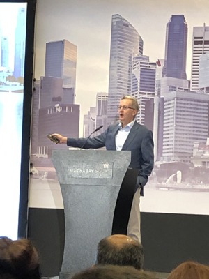 Bentley Systems CEO Greg Bentley kicks off the 2019 Year in Infrastructure Conference this week in Singapore.