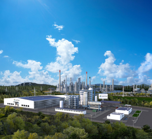 Visualization of eMethanol Facility