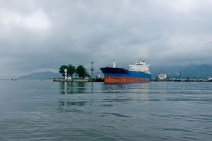 Black Sea port of Batumi.